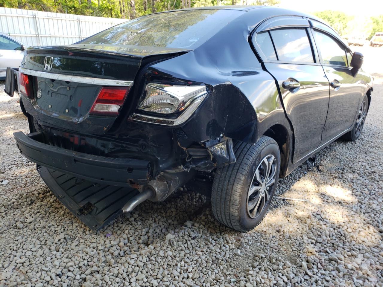 Photo 4 from auction – 2014 HONDA CIVIC LX with VIN 19XFB2F57EE253575
