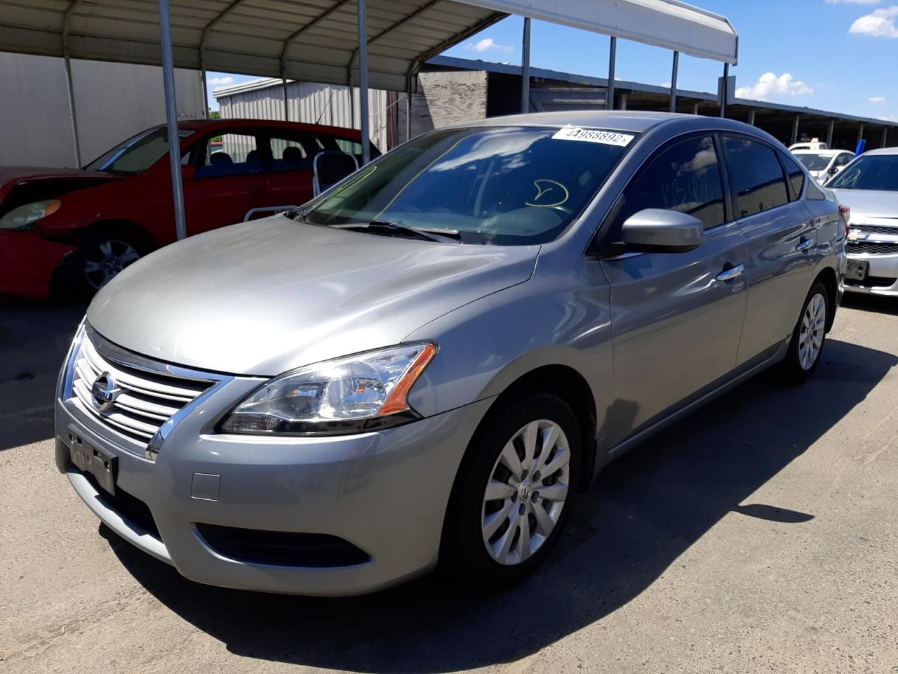 Photo 2 from auction – 2013 NISSAN SENTRA S with VIN 3N1AB7AP2DL659700