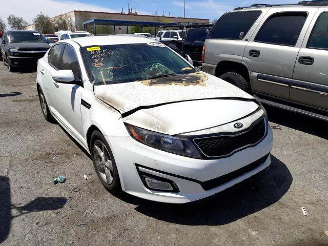 KIA OPTIMA LX 2015 with VIN KNAGM4A71F5633329 - Photo from auction