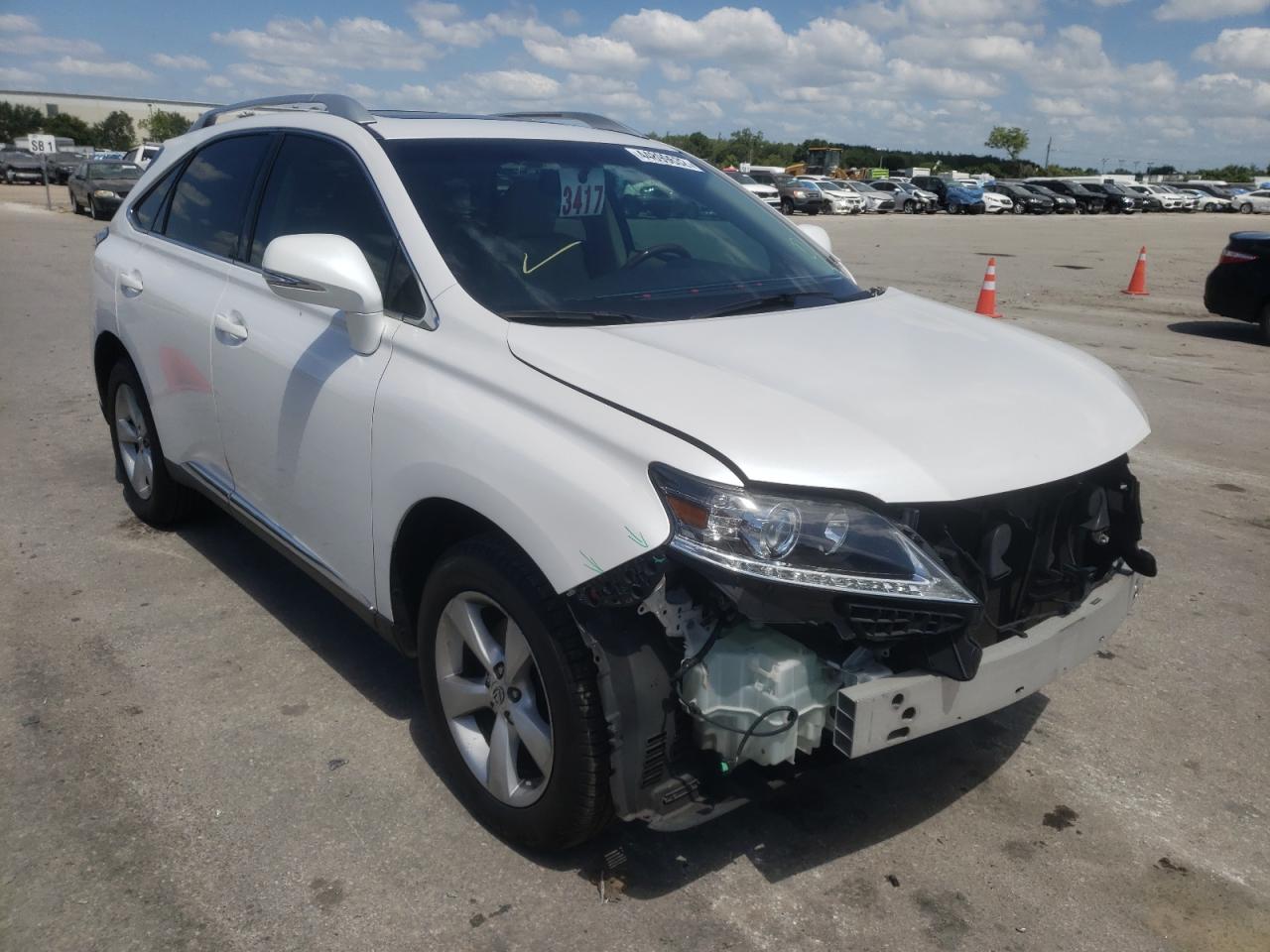 LEXUS RX 350 2014 with VIN 2T2ZK1BA8EC141842 - Photo from auction