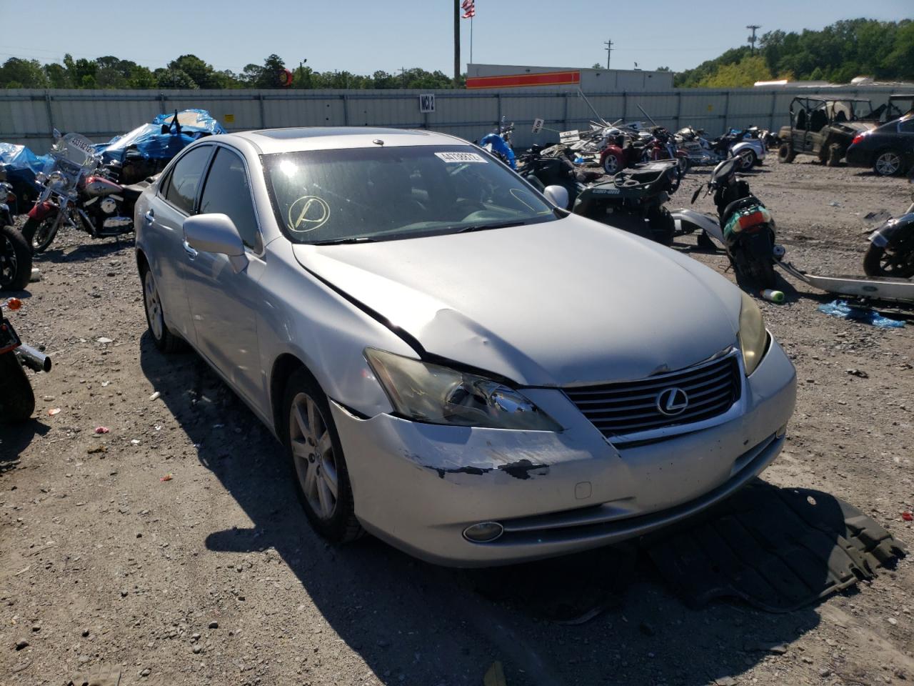 LEXUS ES 350 2007 with VIN JTHBJ46G572113179 - Photo from auction