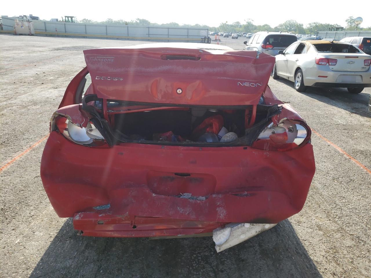Photo 9 from auction – 2001 DODGE NEON SE with VIN 1B3ES46C31D190316