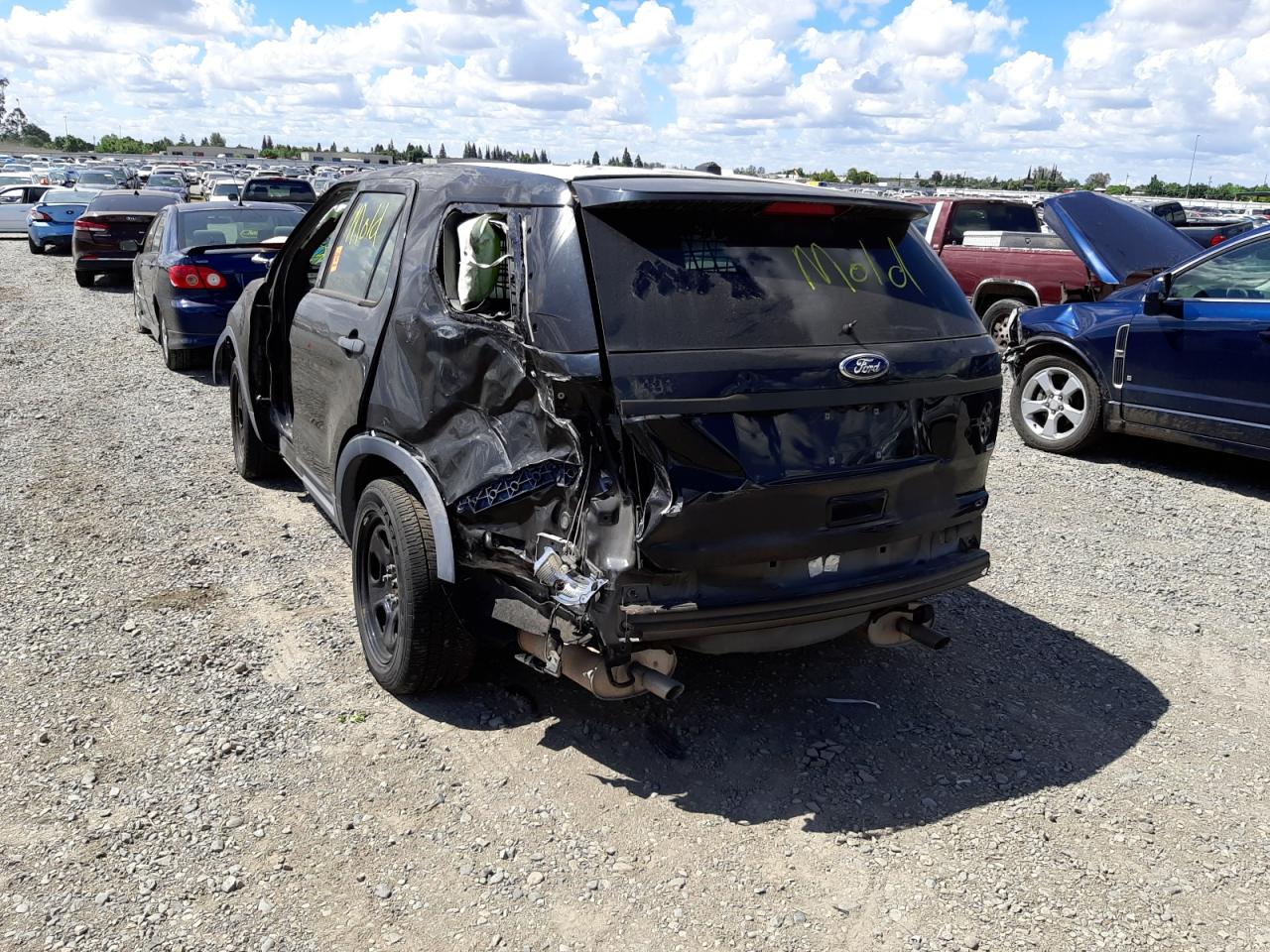 Photo 3 from auction – 2014 FORD EXPLORER P with VIN 1FM5K8AR4EGA14389