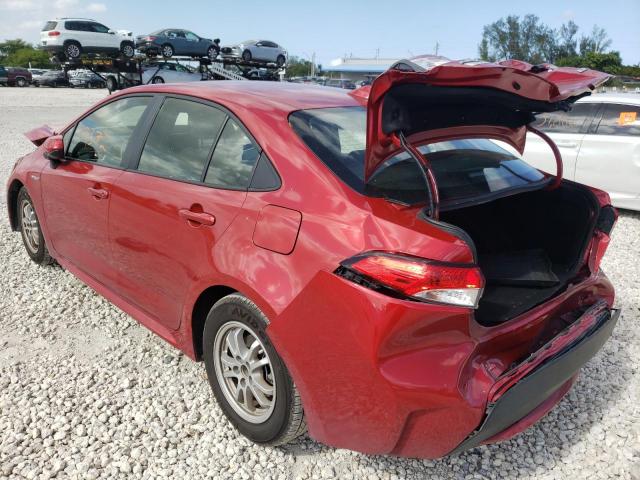 Photo 3 from auction – 2021 TOYOTA COROLLA LE with VIN JTDEAMDE4MJ032952