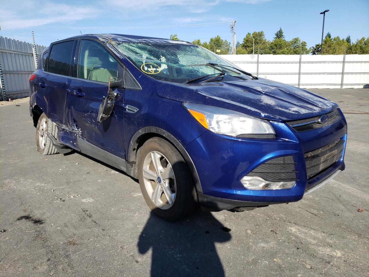 FORD ESCAPE SE 2014 with VIN 1FMCU0GX9EUB85195 - Photo from auction