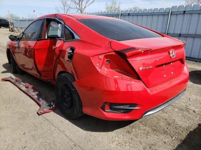 Photo 3 from auction – 2019 HONDA CIVIC LX with VIN 2HGFC2F54KH025841