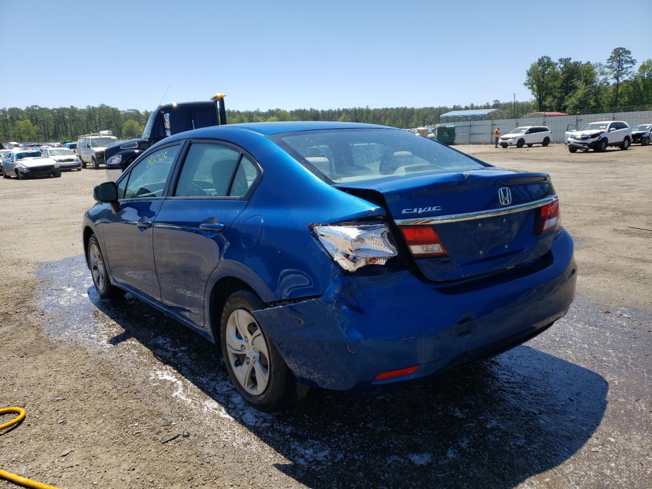 Photo 9 from auction – 2013 HONDA CIVIC LX with VIN 2HGFB2F57DH603386
