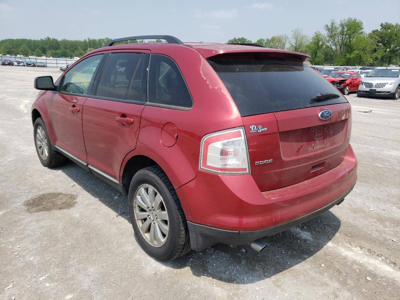 Photo 3 from auction – 2008 FORD EDGE SEL with VIN 2FMDK48C48BB28474