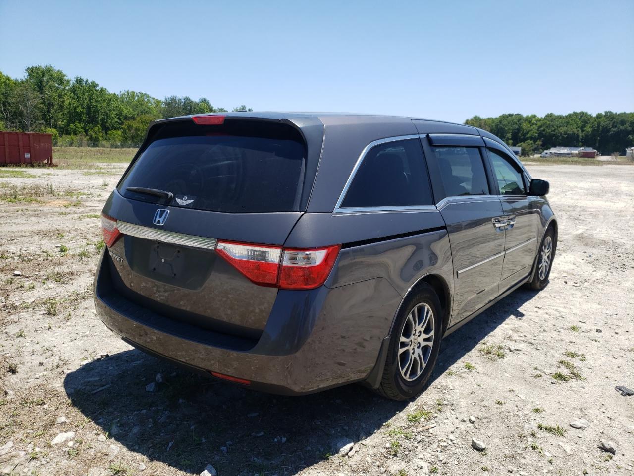 Photo 4 from auction – 2013 HONDA ODYSSEY EX with VIN 5FNRL5H46DB042487