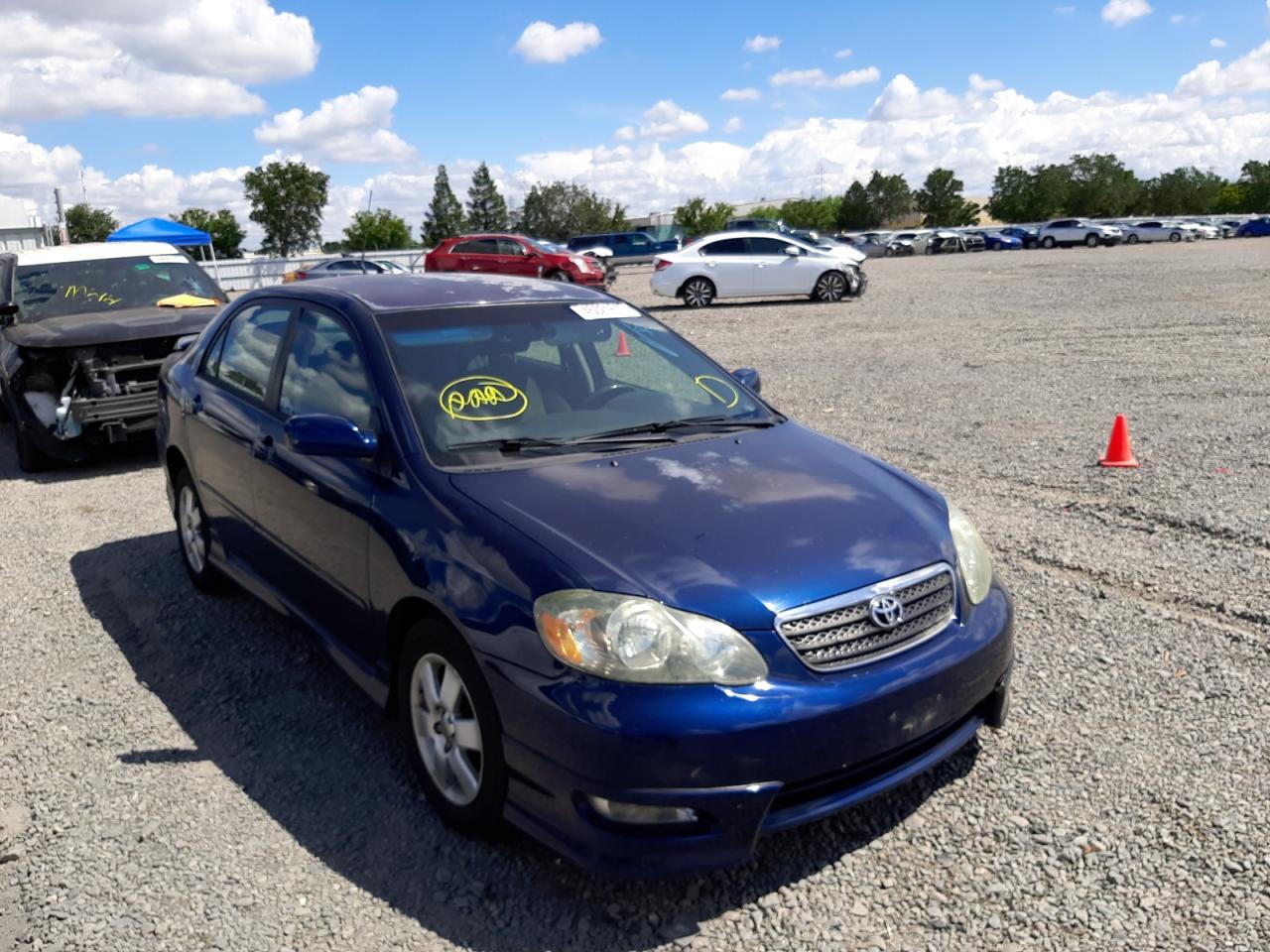 TOYOTA COROLLA CE 2007 with VIN 1NXBR32E07Z848998 - Photo from auction