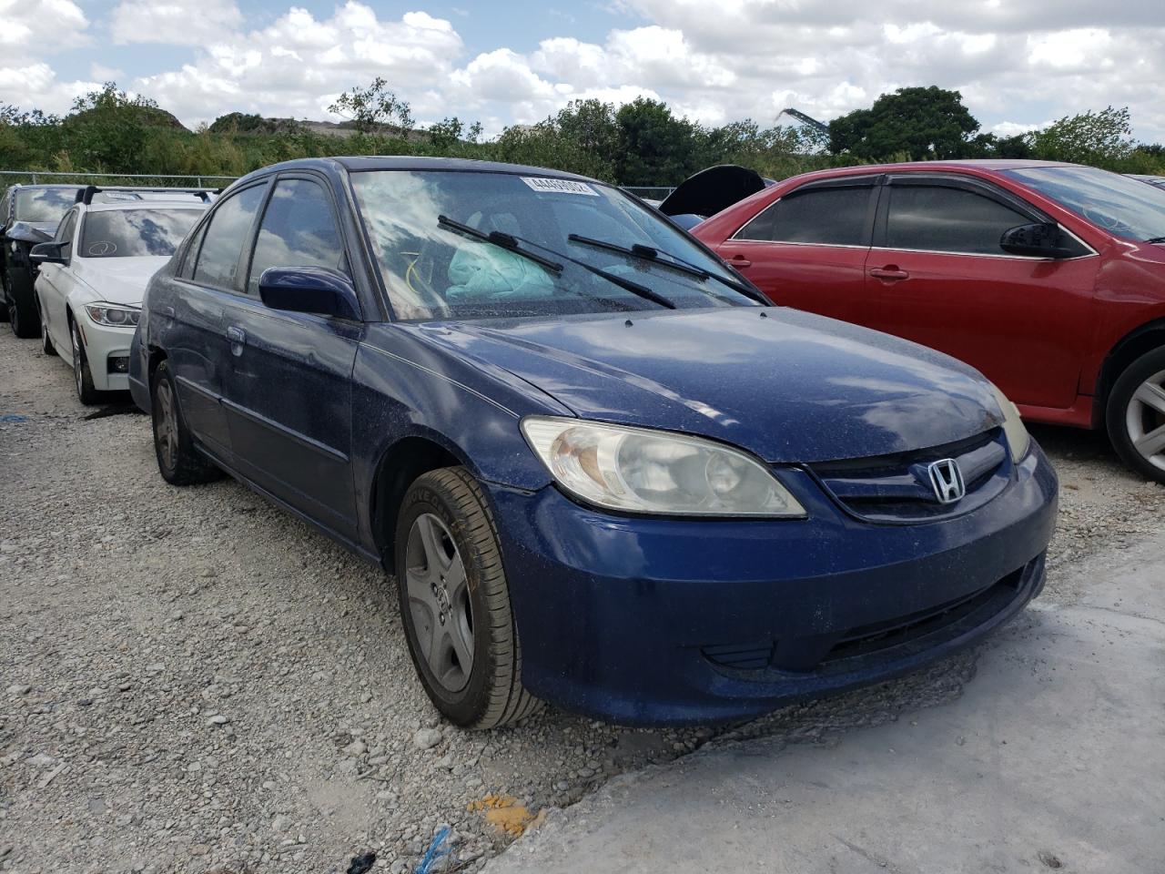 HONDA CIVIC EX 2004 with VIN 2HGES26804H561276 - Photo from auction