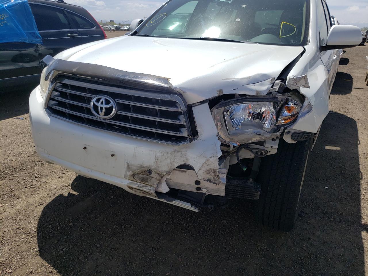 Photo 9 from auction – 2009 TOYOTA HIGHLANDER with VIN JTEES43AX92147922