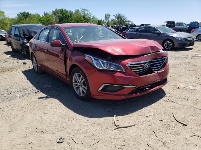 Photo 1 from auction – 2016 HYUNDAI SONATA SE with VIN 5NPE24AF1GH343455