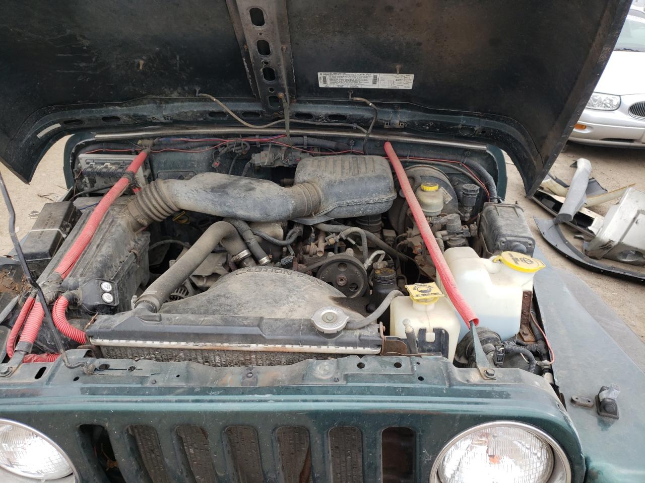 Photo 7 from auction – 1999 JEEP WRANGLER / with VIN 1J4FY29P7XP414354
