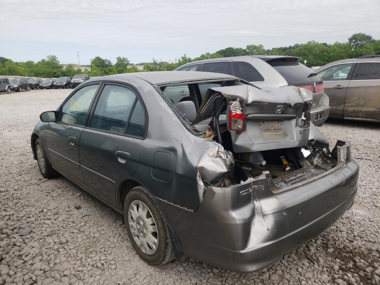 Photo 3 from auction – 2004 HONDA CIVIC LX with VIN 2HGES16564H552694
