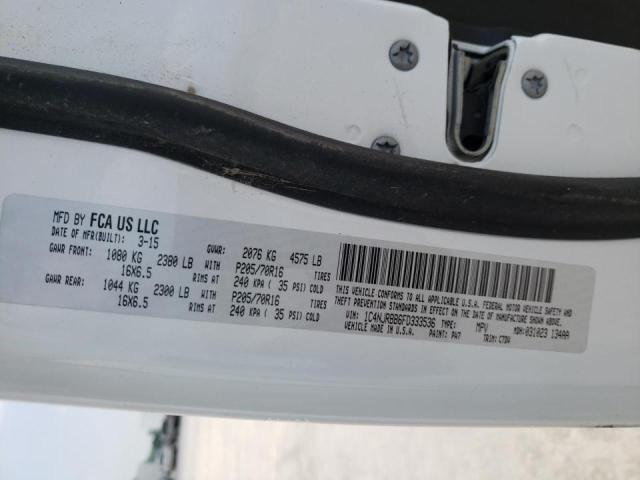 Photo 10 from auction – 2015 JEEP PATRIOT SP with VIN 1C4NJRBB6FD333536