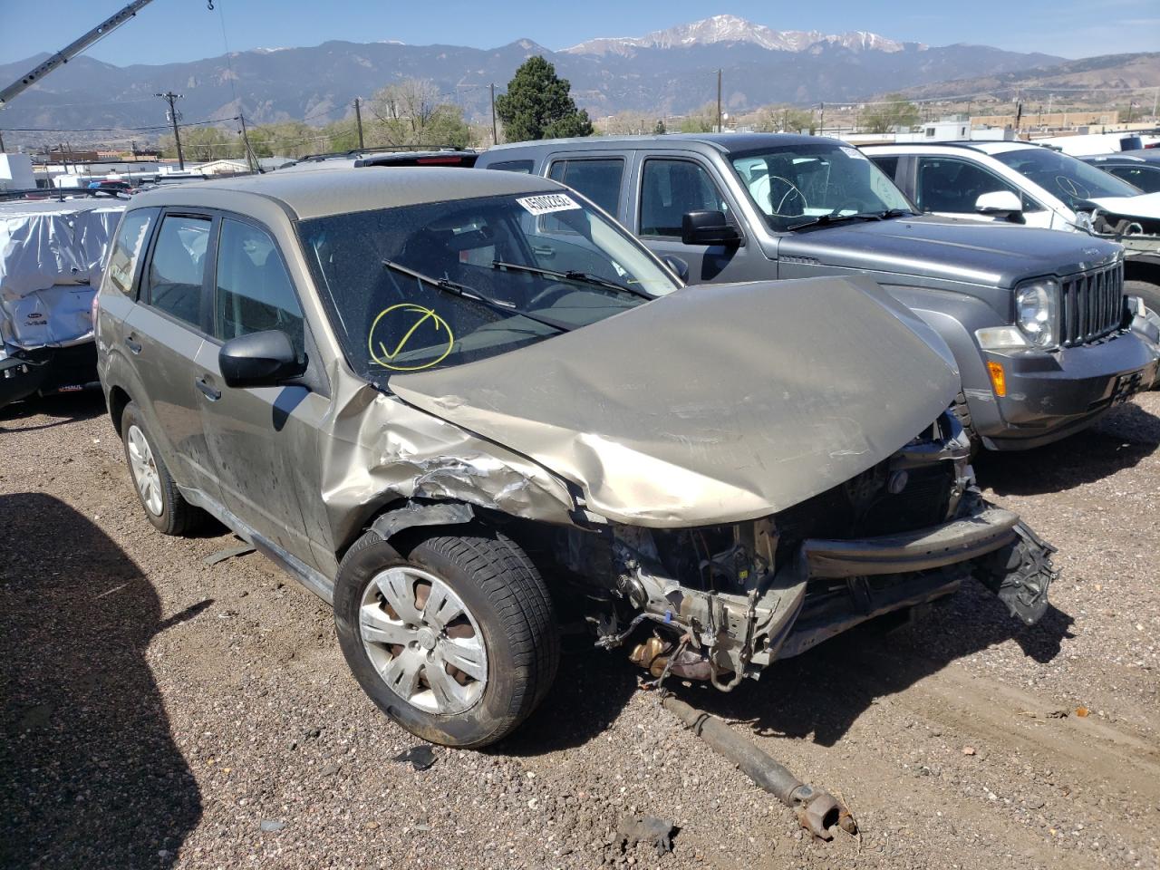 SUBARU FORESTER 2 2009 مع رقم تعريف المركبة JF2SH61659H781668 - صورة من المزاد