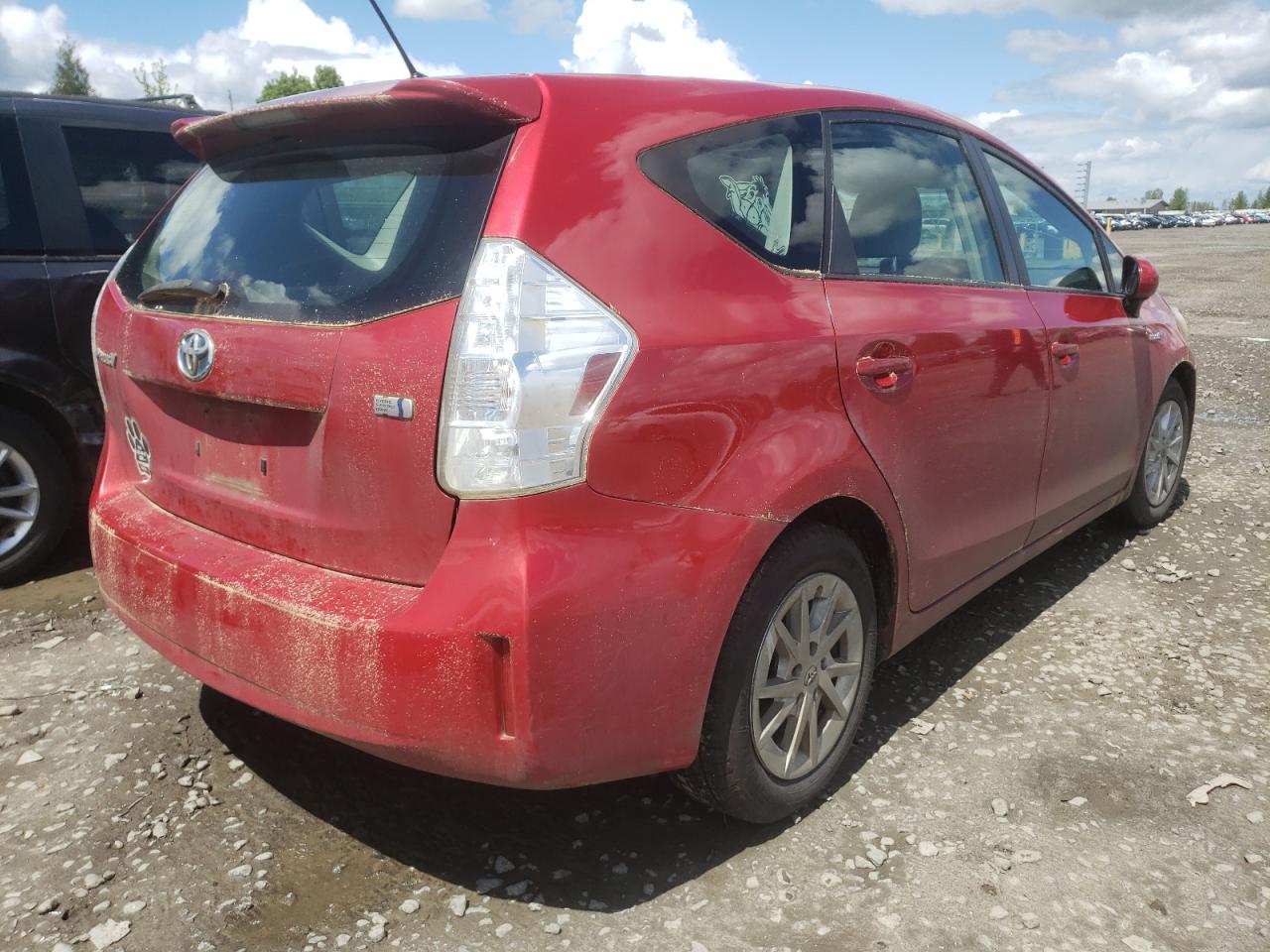 Photo 4 from auction – 2012 TOYOTA PRIUS with VIN JTDZN3EU1C3031542