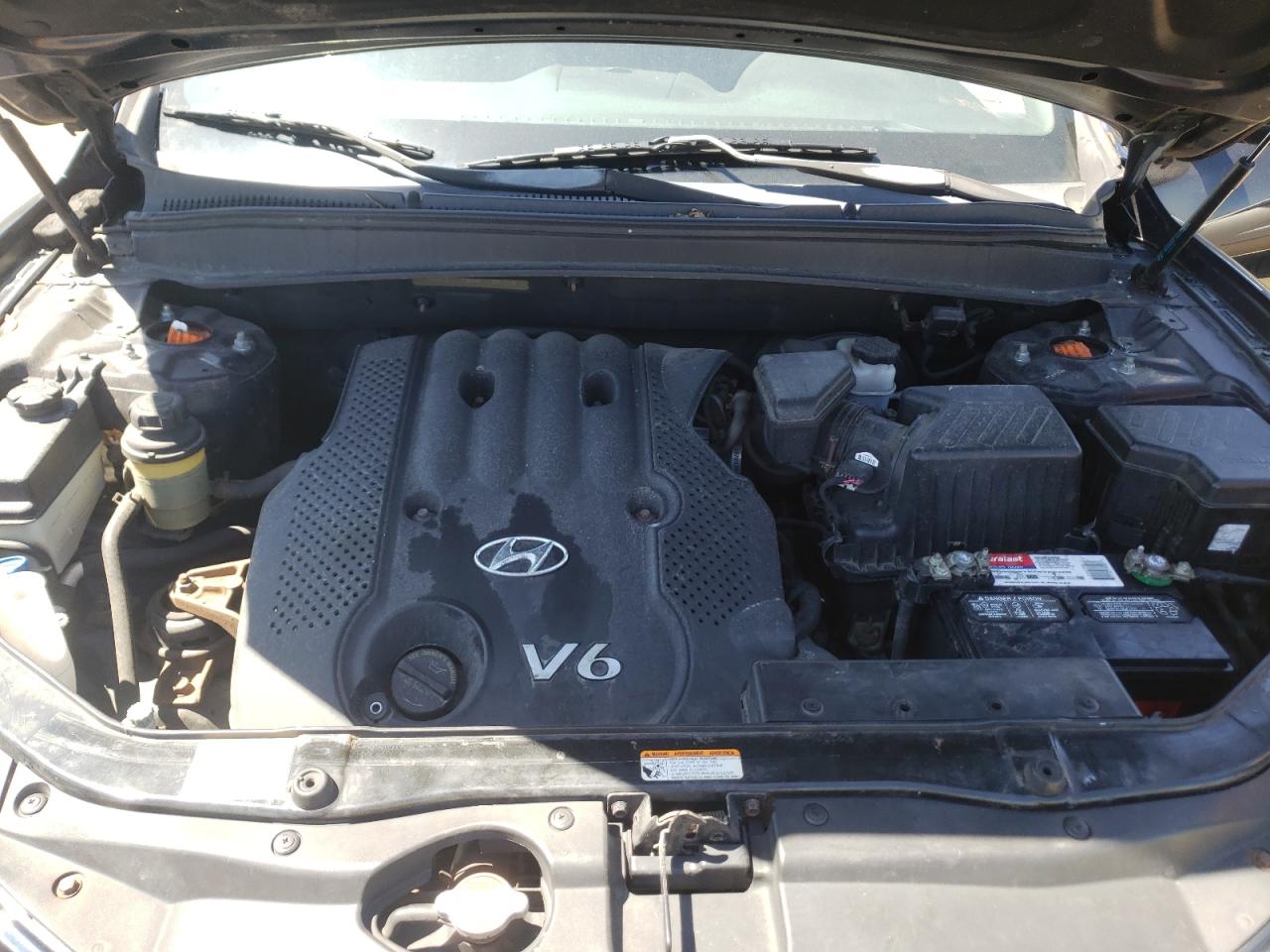 Photo 7 from auction – 2008 HYUNDAI SANTA FE G with VIN 5NMSG13D88H180378