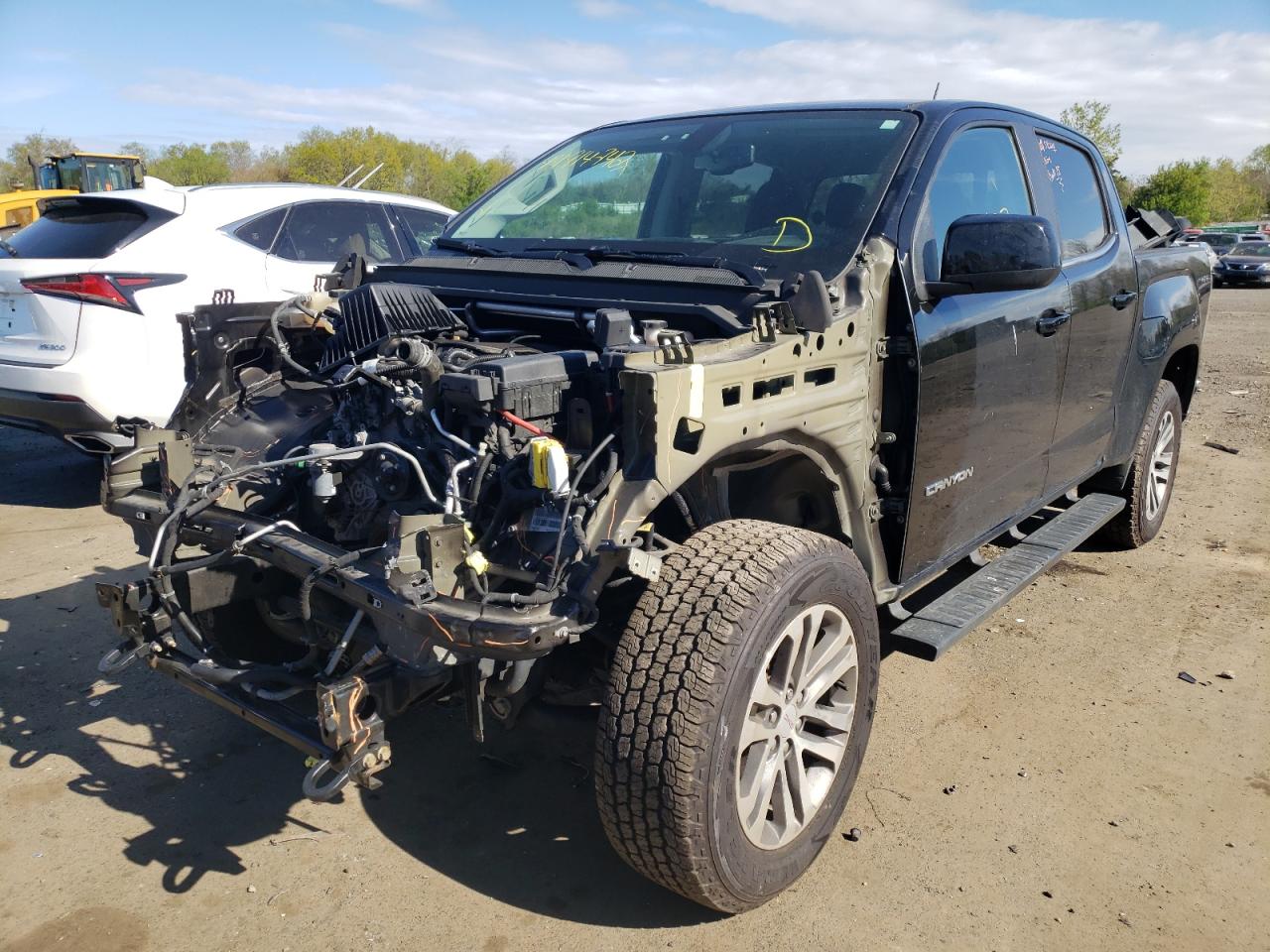 Photo 2 from auction – 2016 GMC CANYON SLE with VIN 1GTG6CE35G1115831