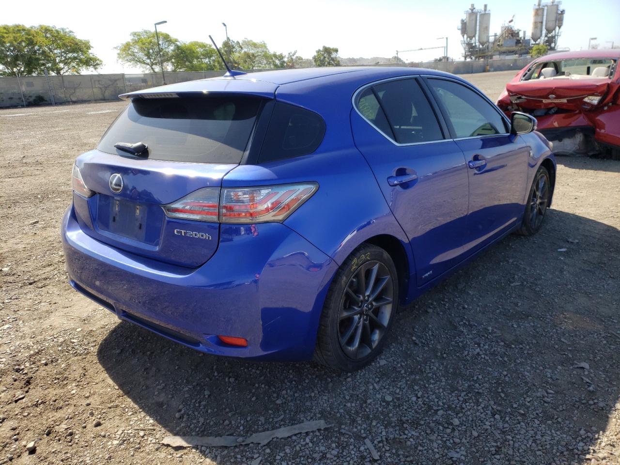 Photo 4 from auction – 2013 LEXUS CT 200 with VIN JTHKD5BH9D2140912