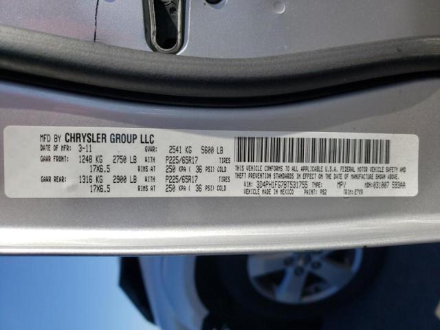 Photo 10 from auction – 2011 DODGE JOURNEY MA with VIN 3D4PH1FG7BT531755