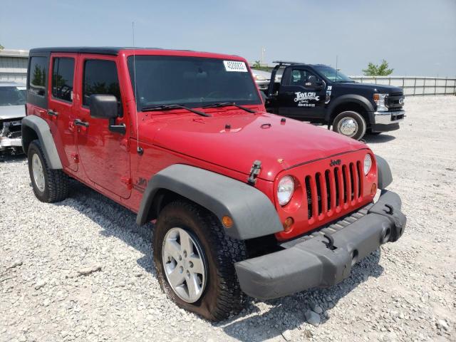 JEEP WRANGLER U 2012 with VIN 1C4BJWDG6CL247106 - Photo from auction