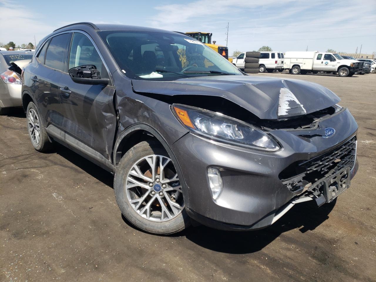 FORD ESCAPE SEL 2021 with VIN 1FMCU9H64MUA63546 - Photo from auction