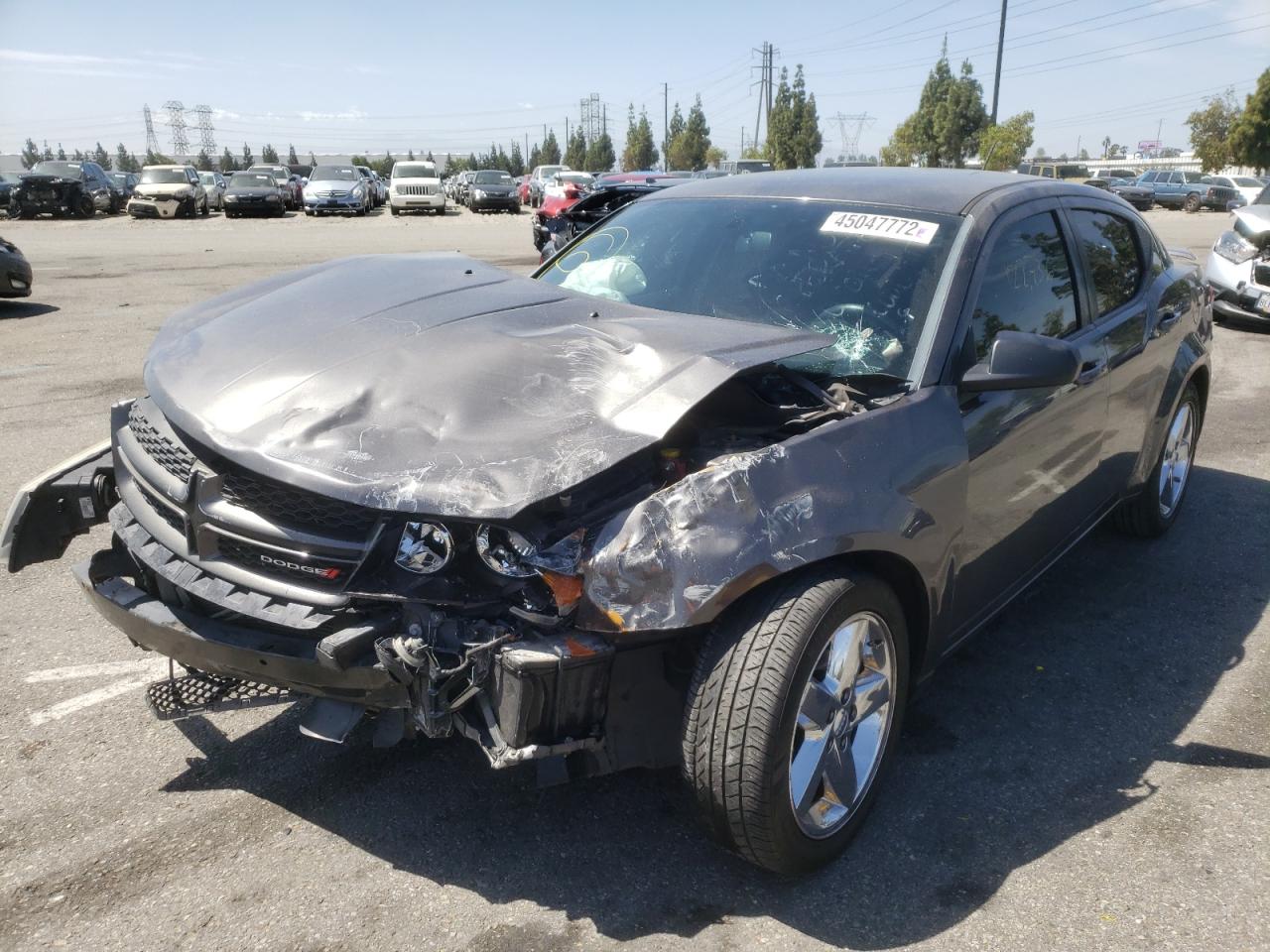 Photo 2 from auction – 2014 DODGE AVENGER SE with VIN 1C3CDZAB8EN190196