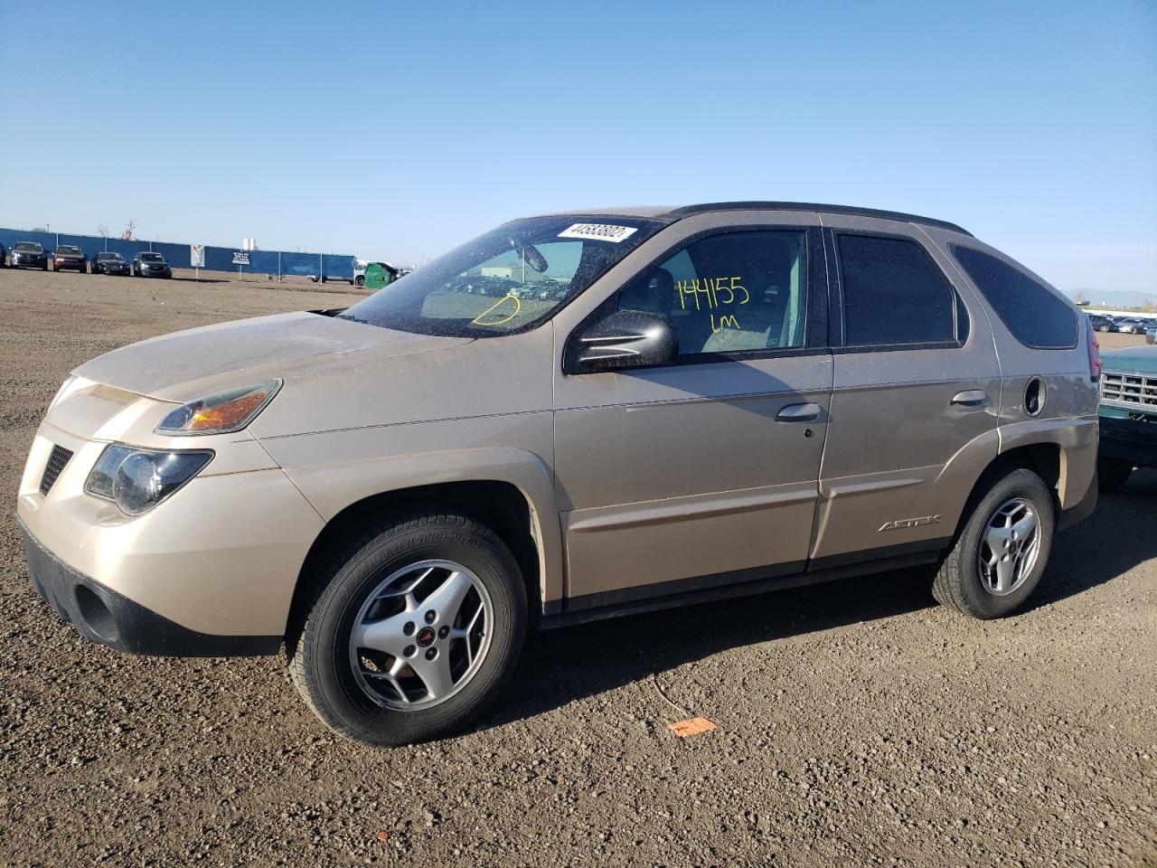 Photo 2 from auction – 2003 PONTIAC AZTEK with VIN 3G7DB03E13S593821