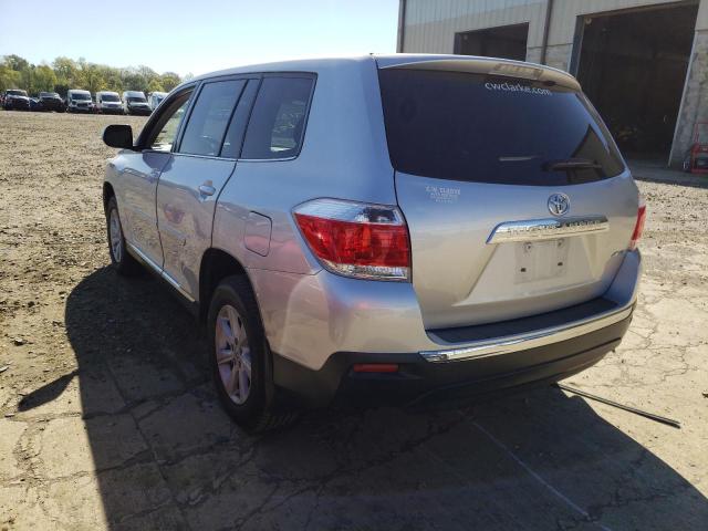 Photo 3 from auction – 2012 TOYOTA HIGHLANDER with VIN 5TDBK3EH4CS119769