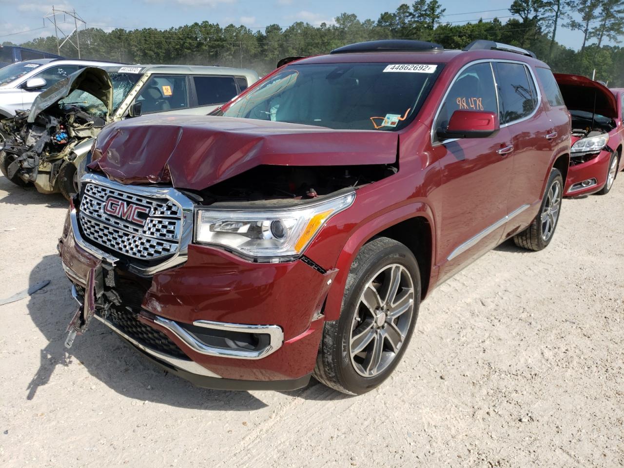 Photo 2 from auction – 2017 GMC ACADIA DEN with VIN 1GKKNPLS6HZ197526