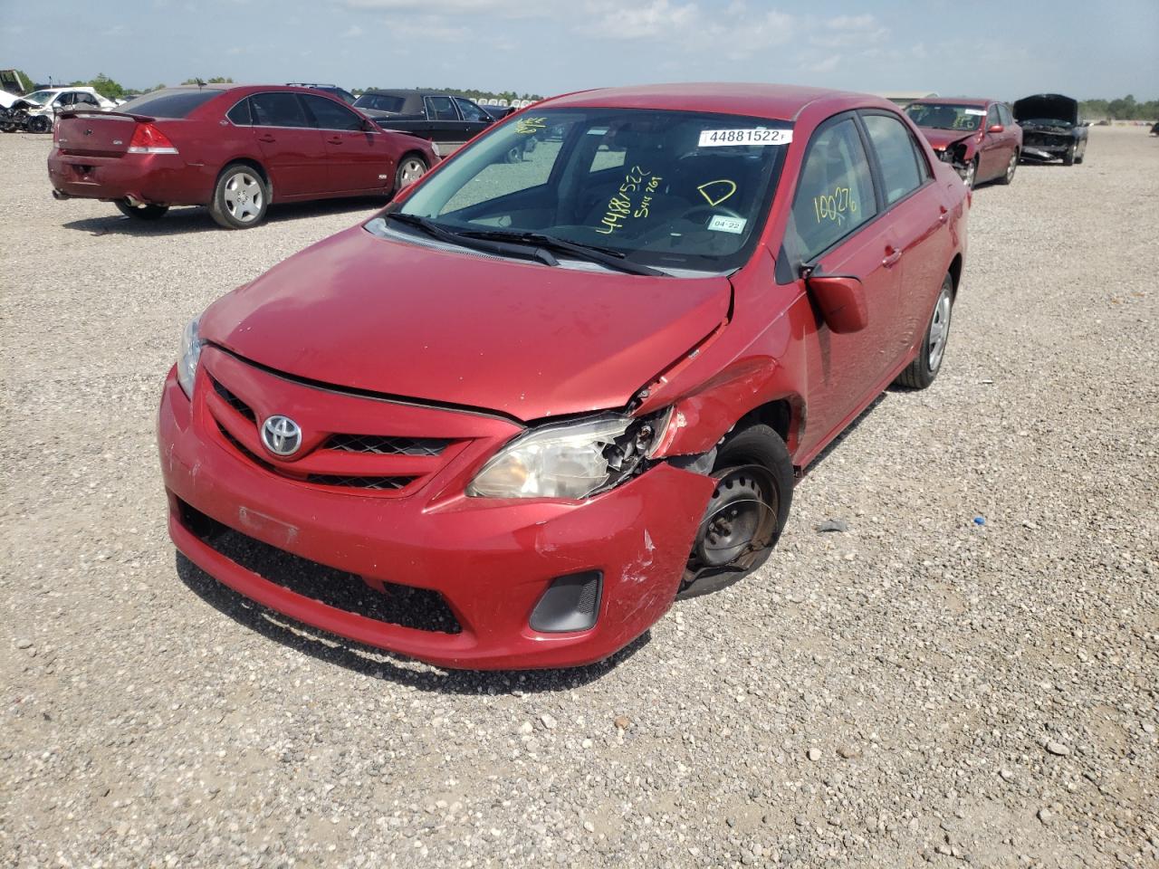 Photo 2 from auction – 2011 TOYOTA COROLLA BA with VIN 2T1BU4EE7BC544769