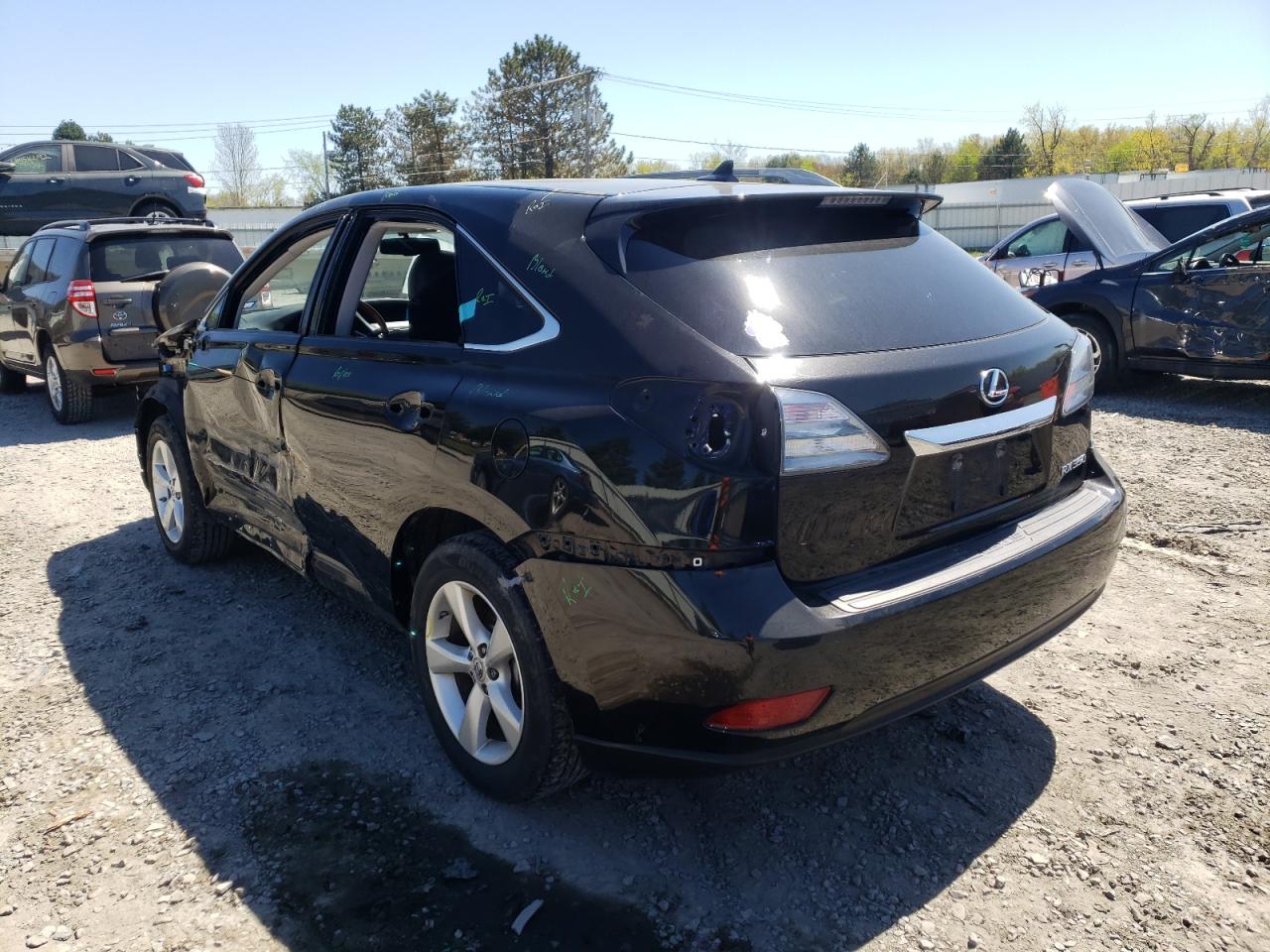 Photo 3 from auction – 2011 LEXUS RX 350 with VIN 2T2BK1BA7BC115357