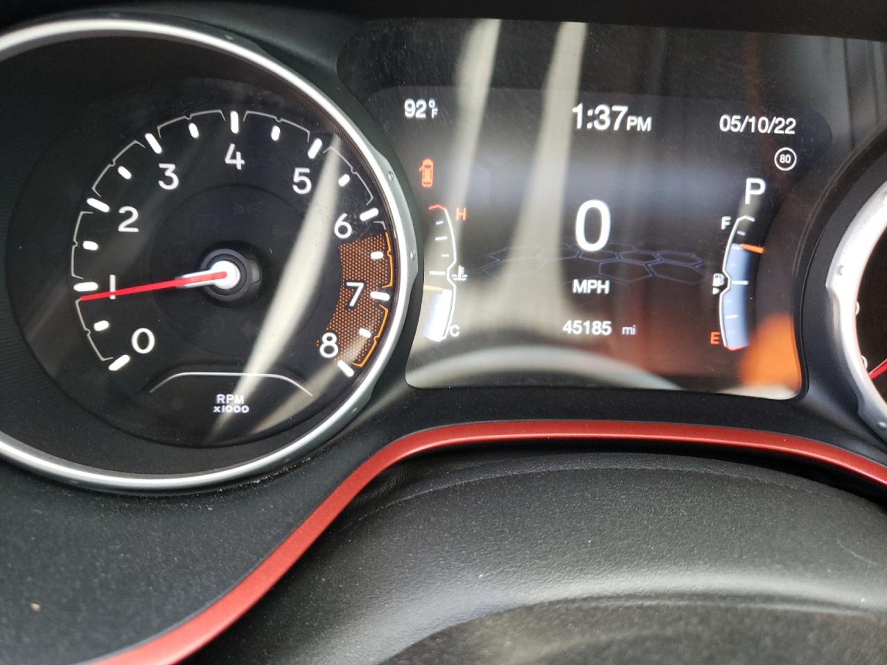 Photo 8 from auction – 2018 JEEP COMPASS TR with VIN 3C4NJDDB8JT210355