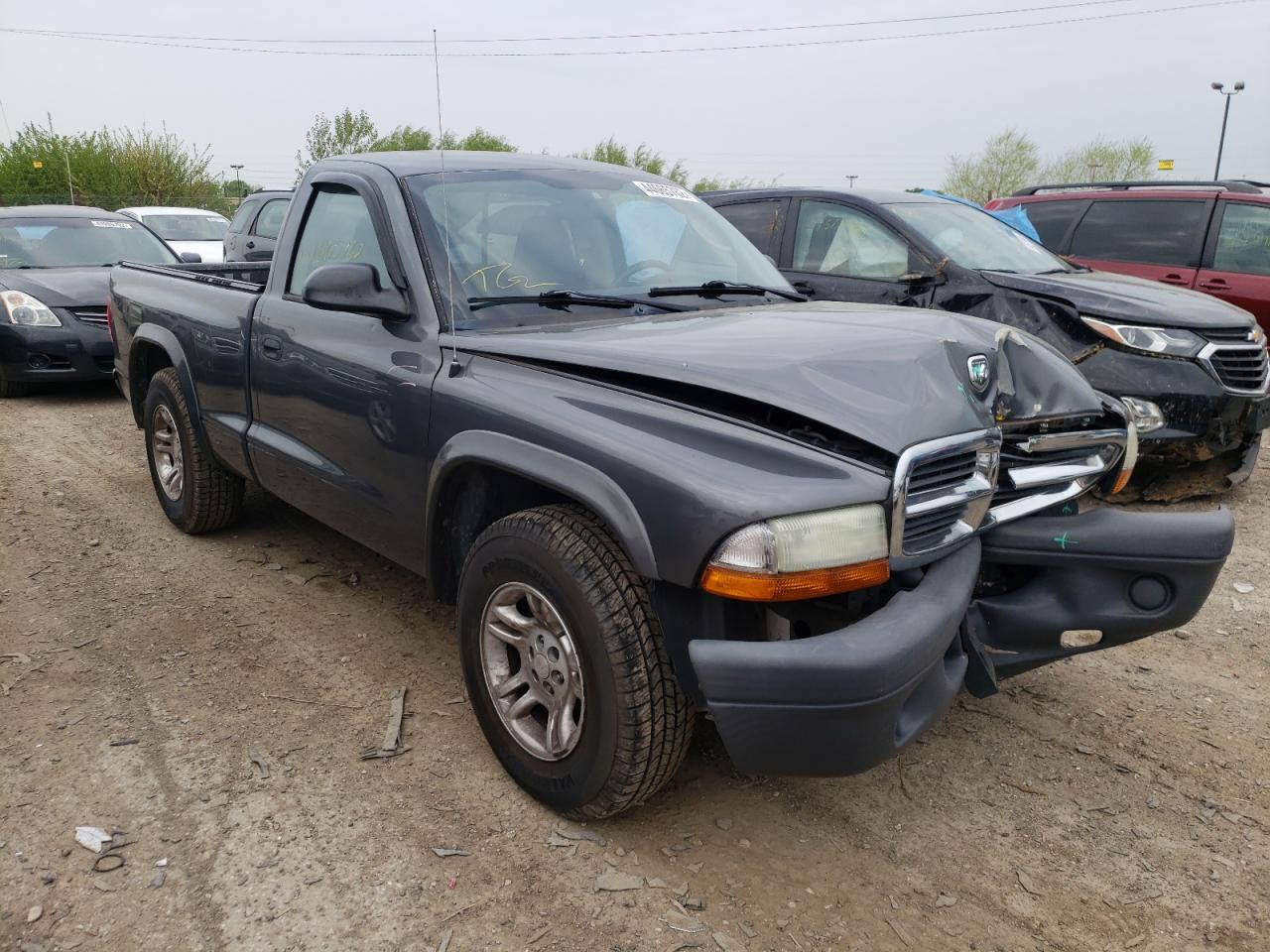 DODGE DAKOTA SXT 2004 with VIN 1D7FL16KX4S554632 - Photo from auction