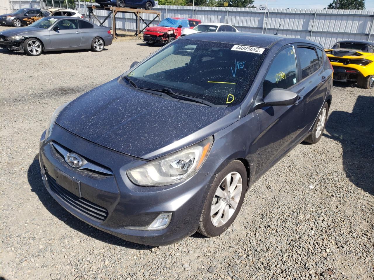 Photo 2 from auction – 2012 HYUNDAI ACCENT GLS with VIN KMHCU5AE8CU006954