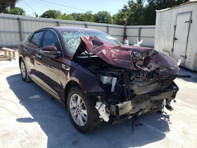 KIA OPTIMA LX 2016 with VIN 5XXGT4L38GG104473 - Photo from auction