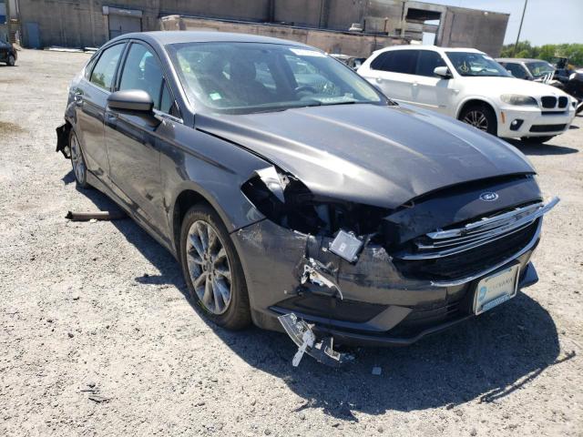 FORD FUSION SE 2017 with VIN 3FA6P0HD7HR263049 - Photo from auction