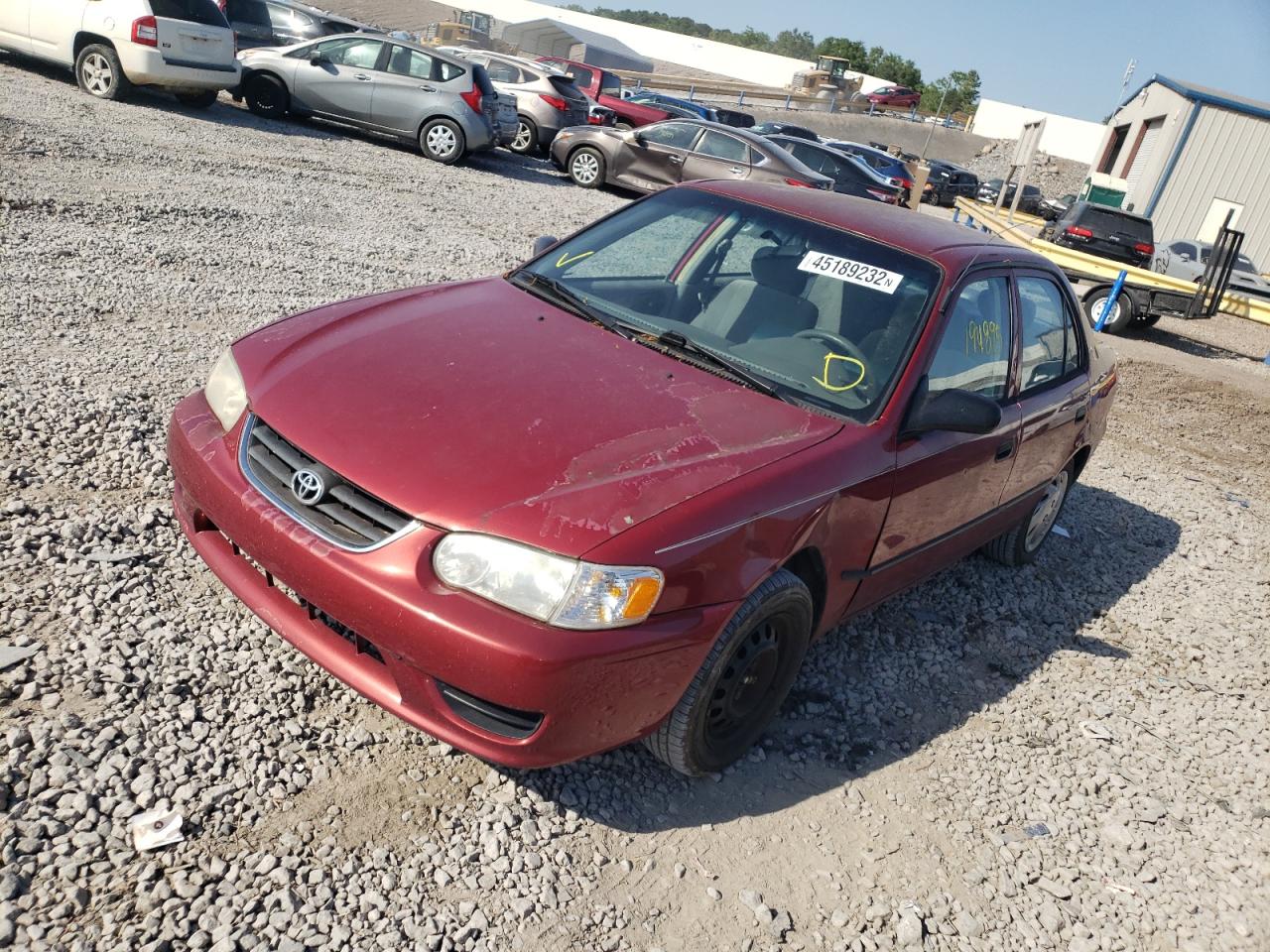 Photo 2 from auction – 2001 TOYOTA COROLLA CE with VIN 1NXBR12E21Z452907