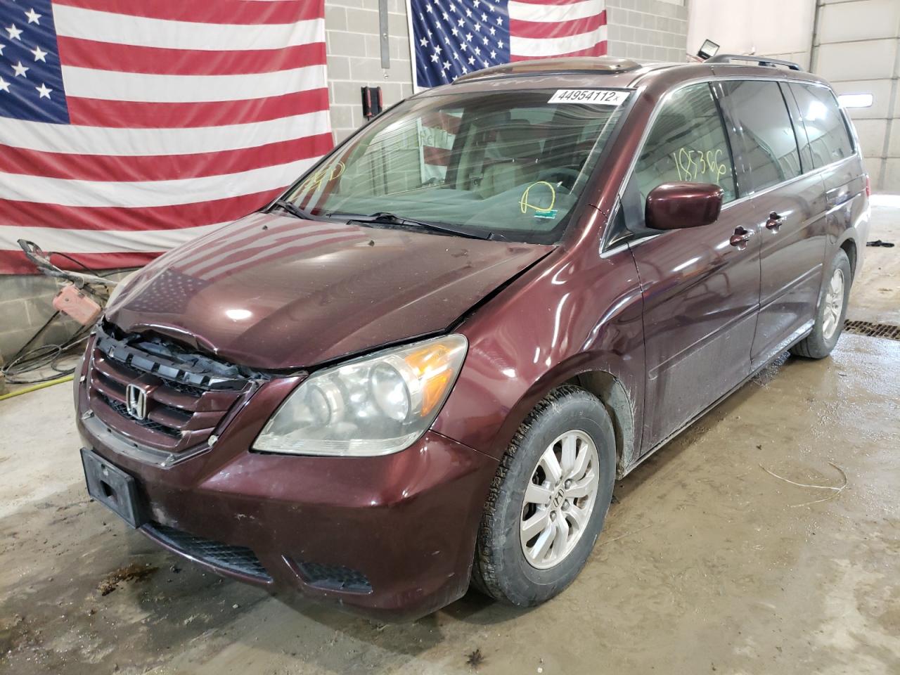 Photo 2 from auction – 2008 HONDA ODYSSEY EX with VIN 5FNRL38638B403895