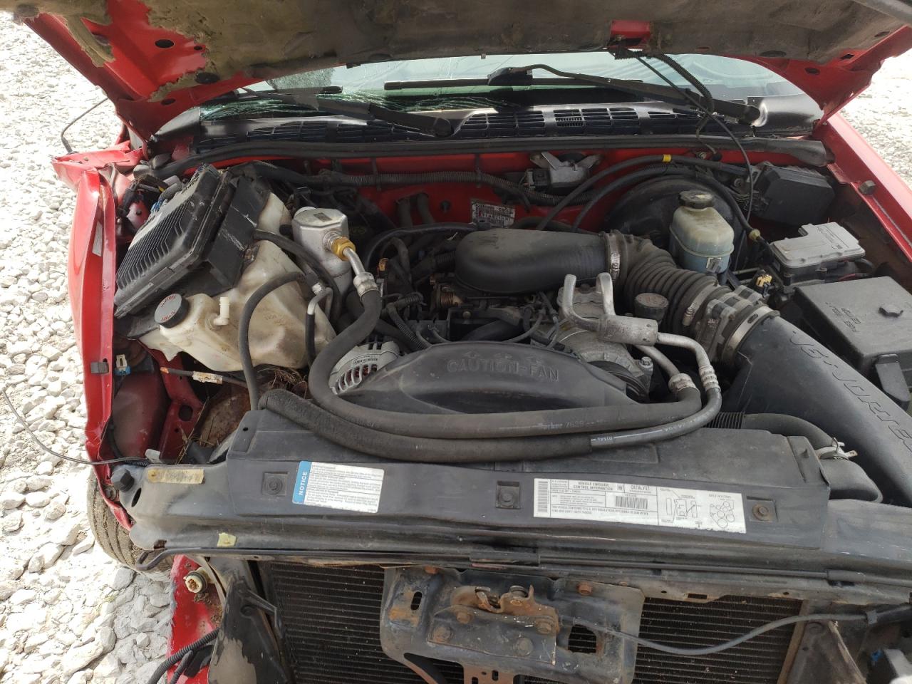 Photo 7 from auction – 2000 CHEVROLET S10 with VIN 1GCCS14W4Y8164408