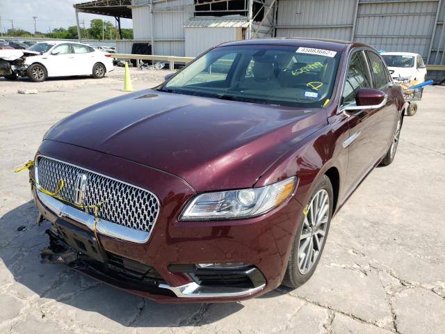 Photo 2 from auction – 2017 LINCOLN CONTINENTA with VIN 1LN6L9SK2H5629919