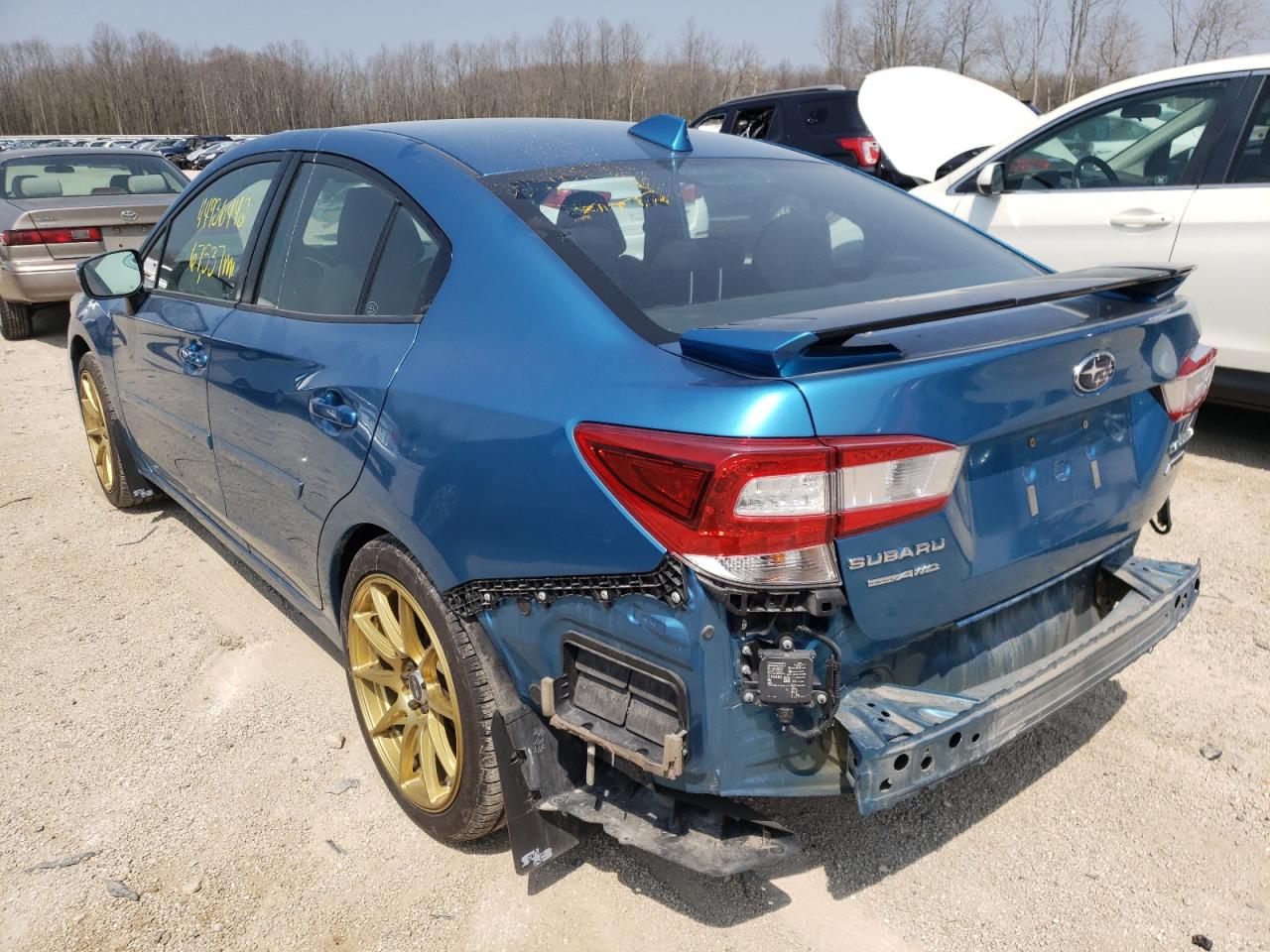 Photo 3 from auction – 2017 SUBARU IMPREZA SP with VIN 4S3GKAM61H3613445
