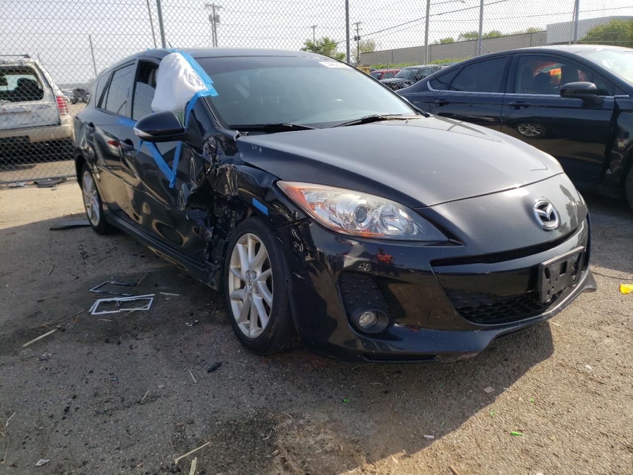 MAZDA 3 S 2012 مع رقم تعريف المركبة JM1BL1L54C1582292 - صورة من المزاد