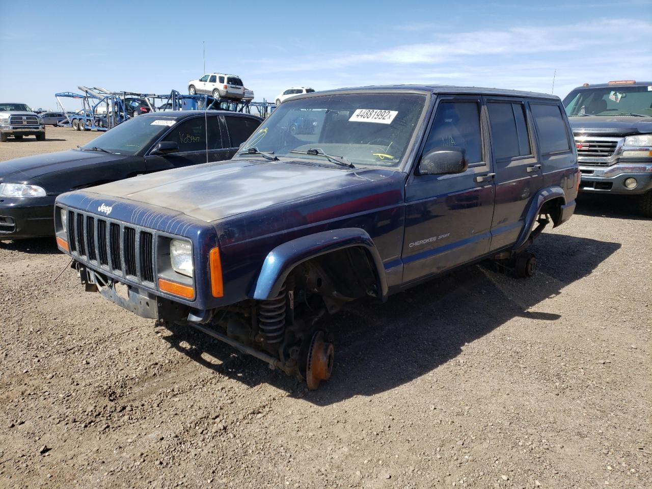 Photo 2 from auction – 2000 JEEP CHEROKEE S with VIN 1J4FF48SXYL156203
