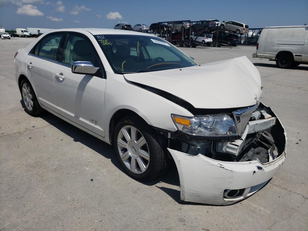 LINCOLN MKZ 2009 with VIN 3LNHM26T69R612832 - Photo from auction