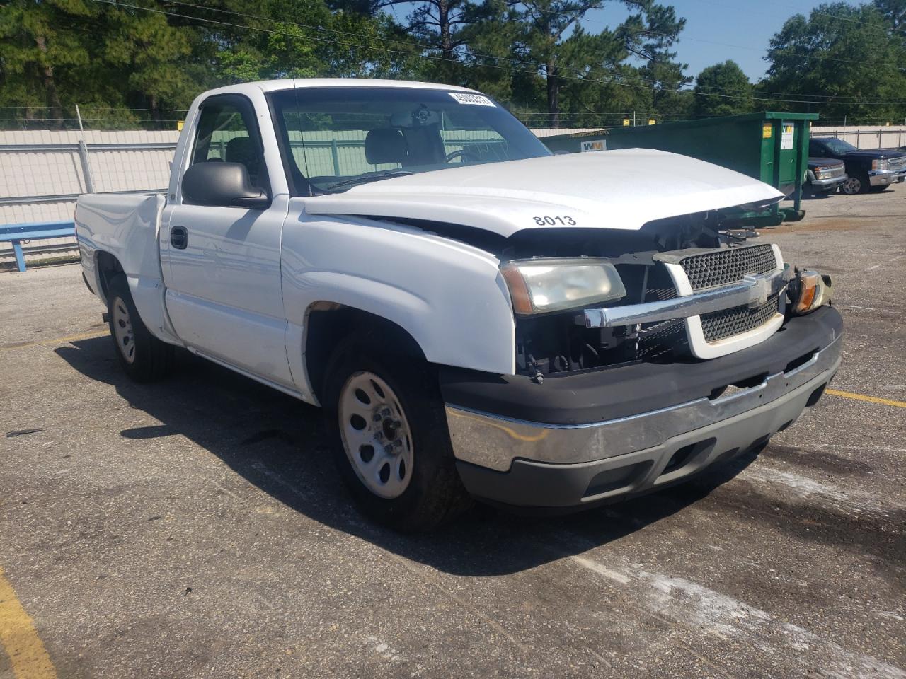 CHEVROLET SILVERADO 2005 with VIN 1GCEC14X75Z202217 - Photo from auction