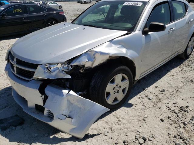 Photo 9 from auction – 2010 DODGE AVENGER SX with VIN 1B3CC4FB8AN220612