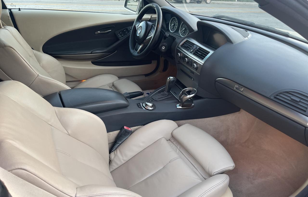 Photo 5 from auction – 2005 BMW 645 CI AUT with VIN WBAEK73405B324646